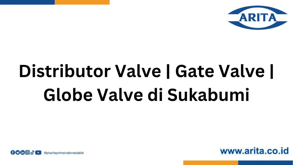 Distributor Valve | Gate Valve | Globe Valve di Sukabumi