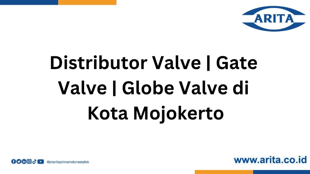Distributor Valve | Gate Valve | Globe Valve di Kota Mojokerto