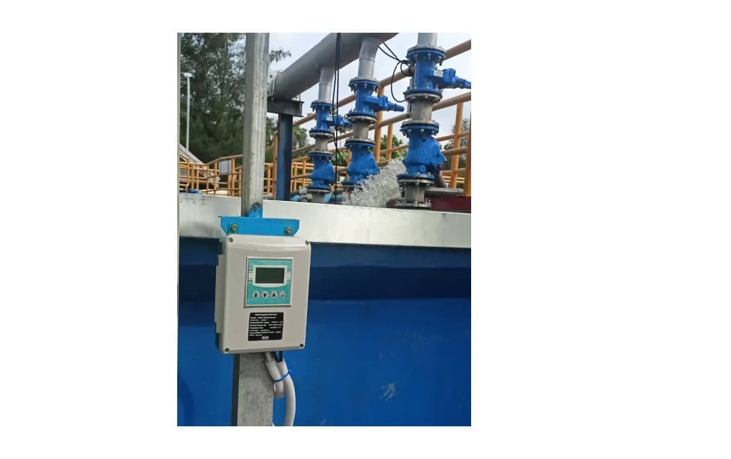 Digital Flow Meter 10 Inch DN 250 - Commisioning dan Pemasangan untuk PT Mahardika di WTP Kawasan Industri Kendal (KIK)