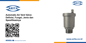 Automatic Air Vent Valve: Definisi, Fungsi, Jenis dan Spesifikasinya