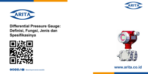 Differential Pressure Gauge: Definisi, Fungsi, Jenis dan Spesifikasinya