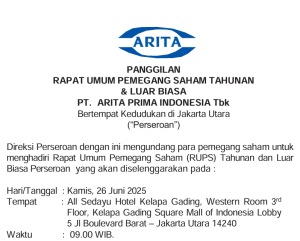 PEMANGGILAN RAPAT UMUM PEMEGANG SAHAM TAHUNAN & LUAR BIASA 2025
